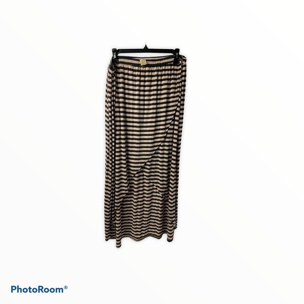 Zenobia Womens 3XL Slip On Stripped Dress